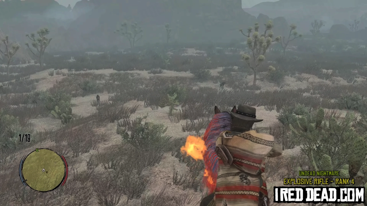 Red Dead Redemption Undead Nightmare Explosive Rifle Mastery Rank 4 1