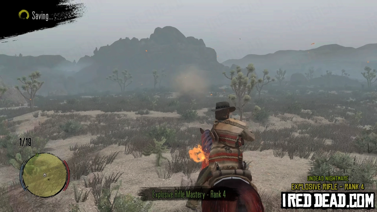 Red Dead Redemption Undead Nightmare Explosive Rifle Mastery Rank 4 3
