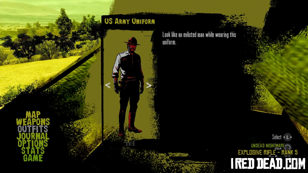 Red Dead Redemption Undead Nightmare Explosive Rifle Mastery Rank 5 1