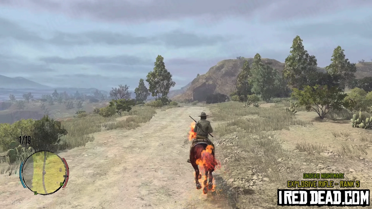 Red Dead Redemption Undead Nightmare Explosive Rifle Mastery Rank 5 2