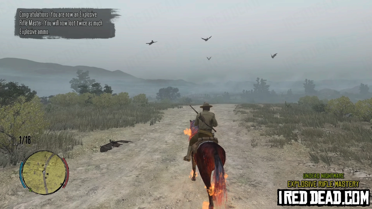 Red Dead Redemption Undead Nightmare Explosive Rifle Mastery Rank 5 4