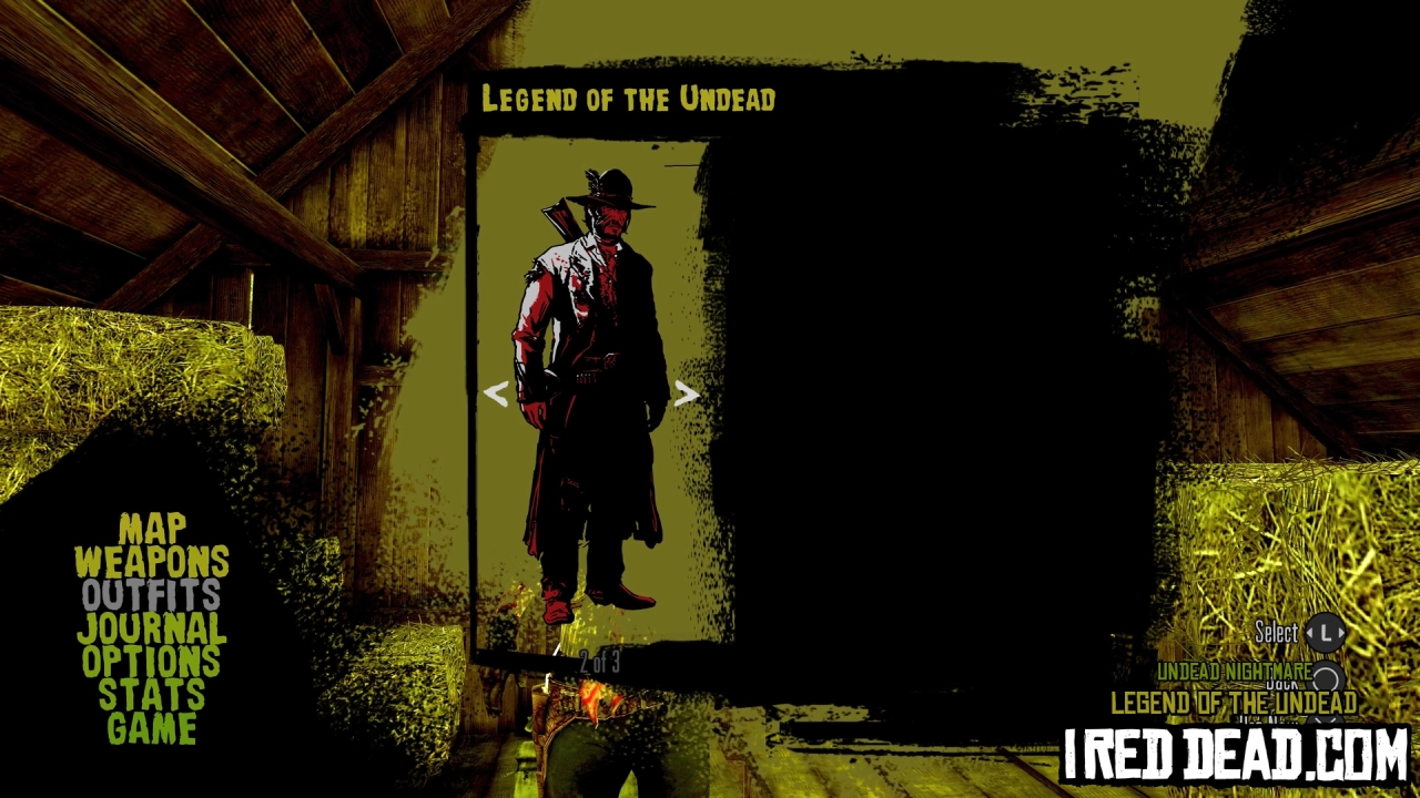 Red Dead Redemption Undead Nightmare Legend Of The Undead Criteria