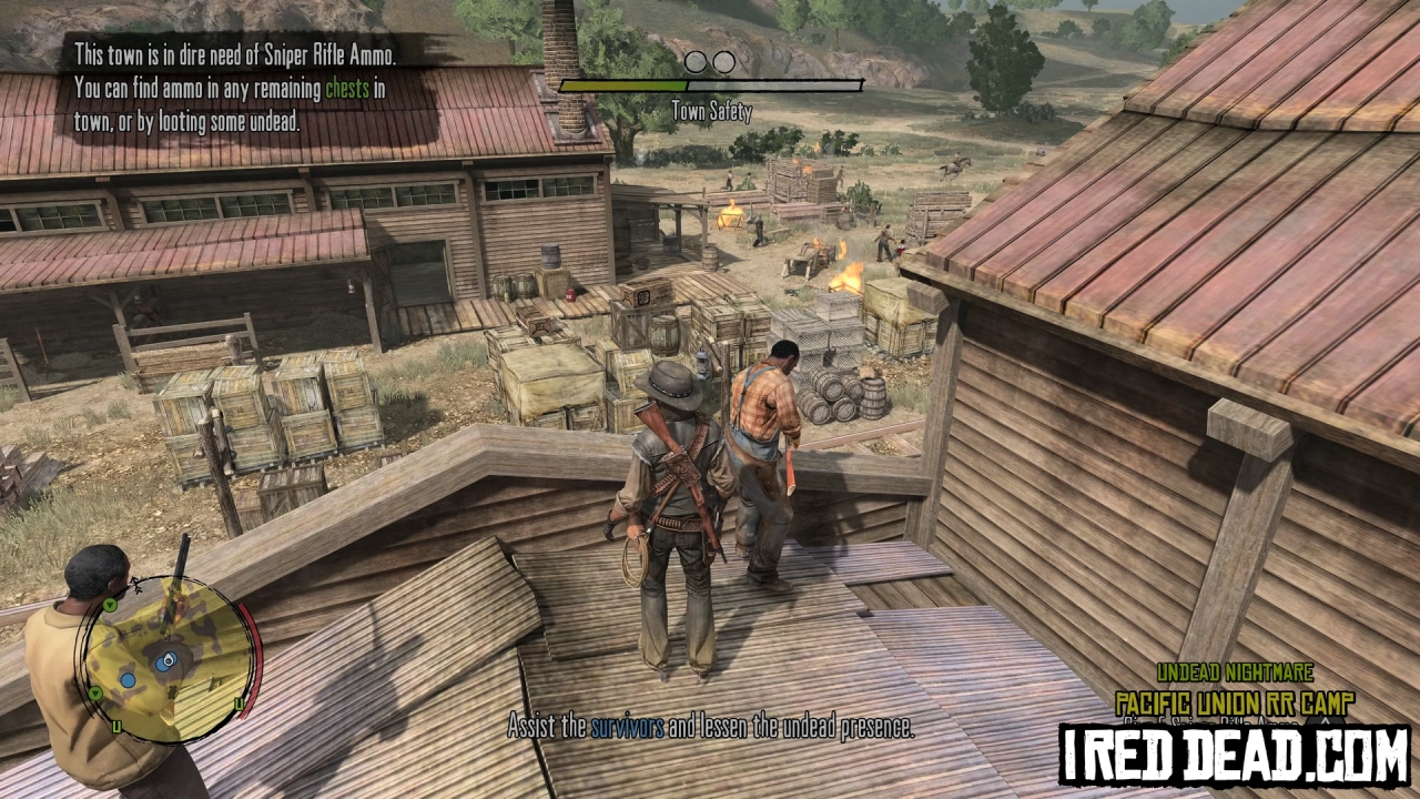 Red Dead Redemption Undead Nightmare Pacific Union Rr Camp 2