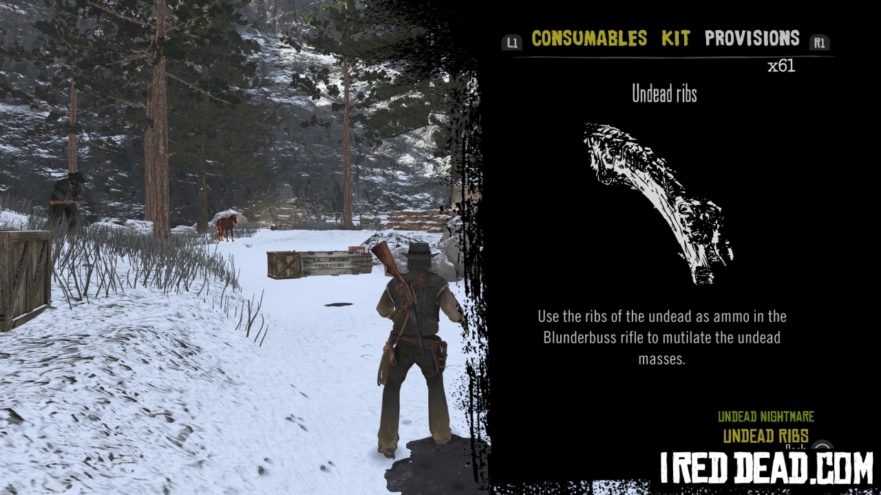 Red Dead Redemption Undead Nightmare Provisions Undead Ribs