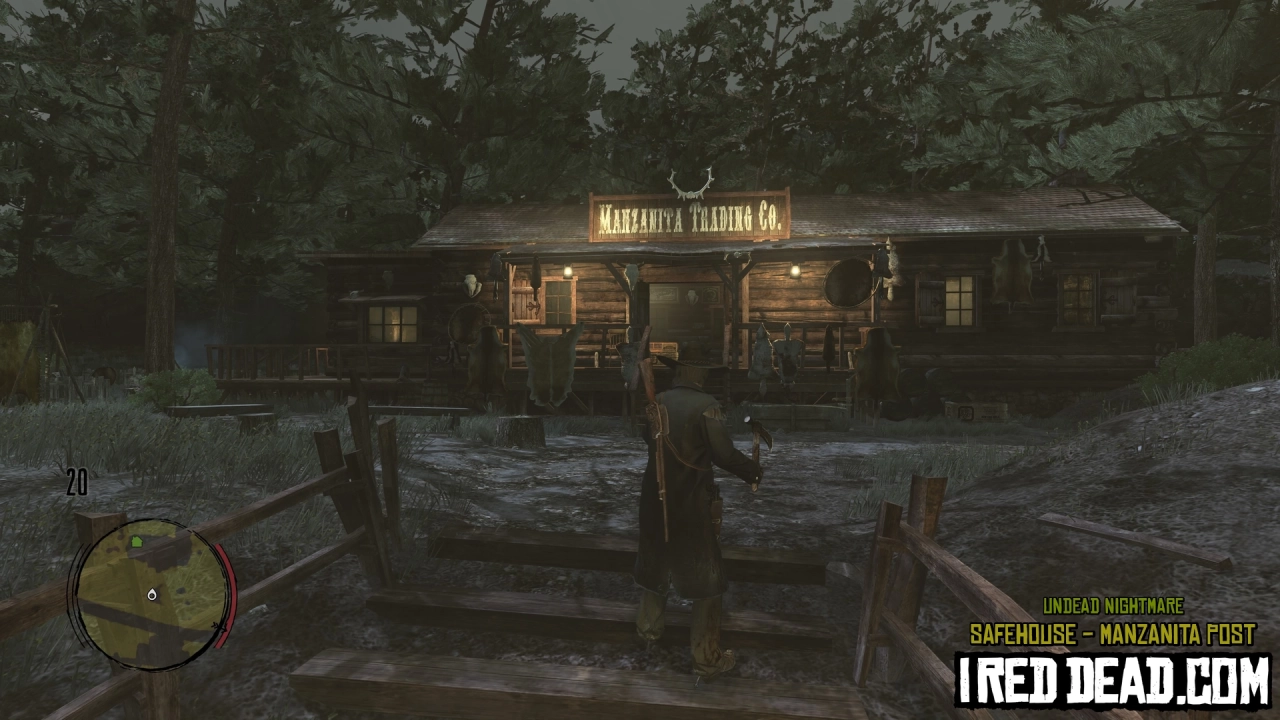 Red Dead Redemption Undead Nightmare Safehouse Manzanita Post 1