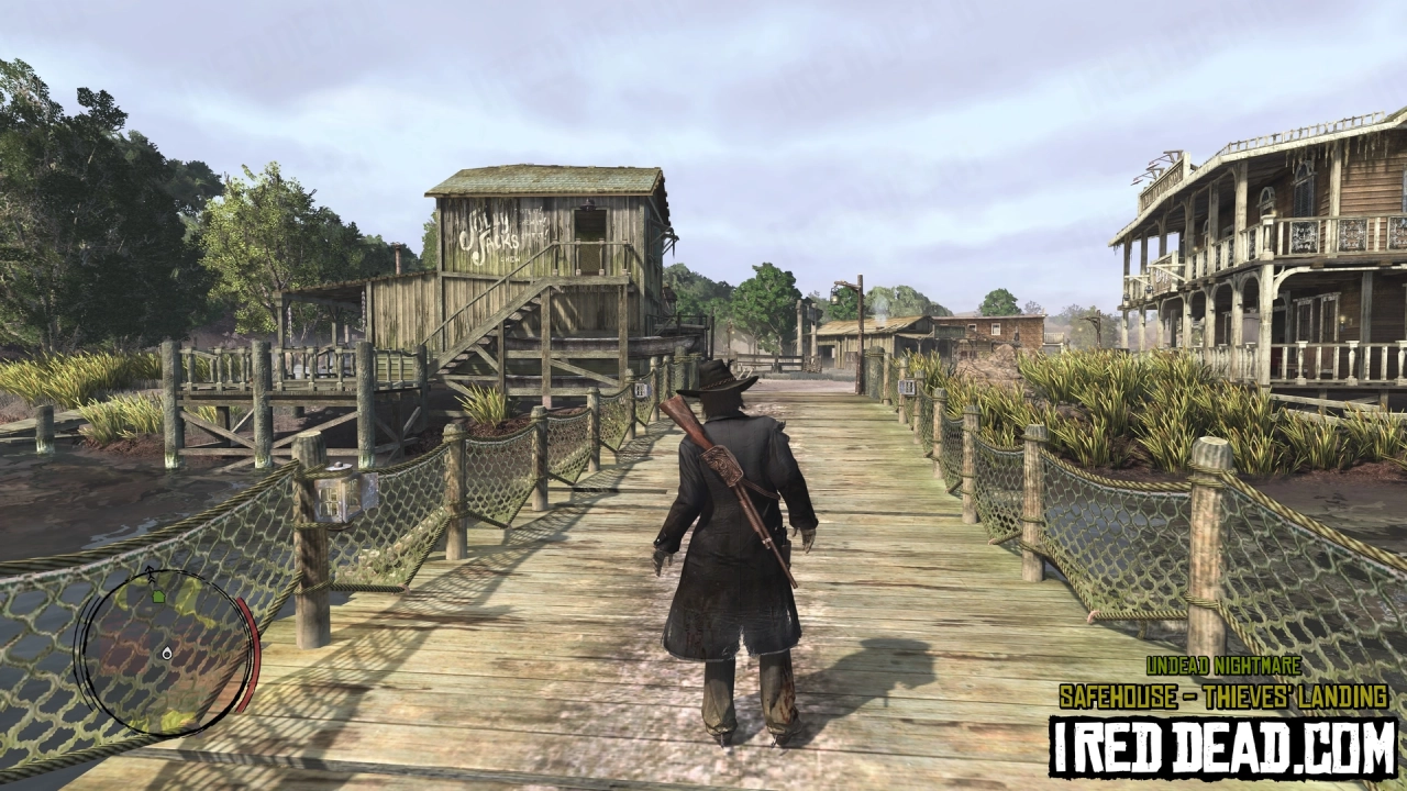 Red Dead Redemption Undead Nightmare Safehouse Thieves Landing 1