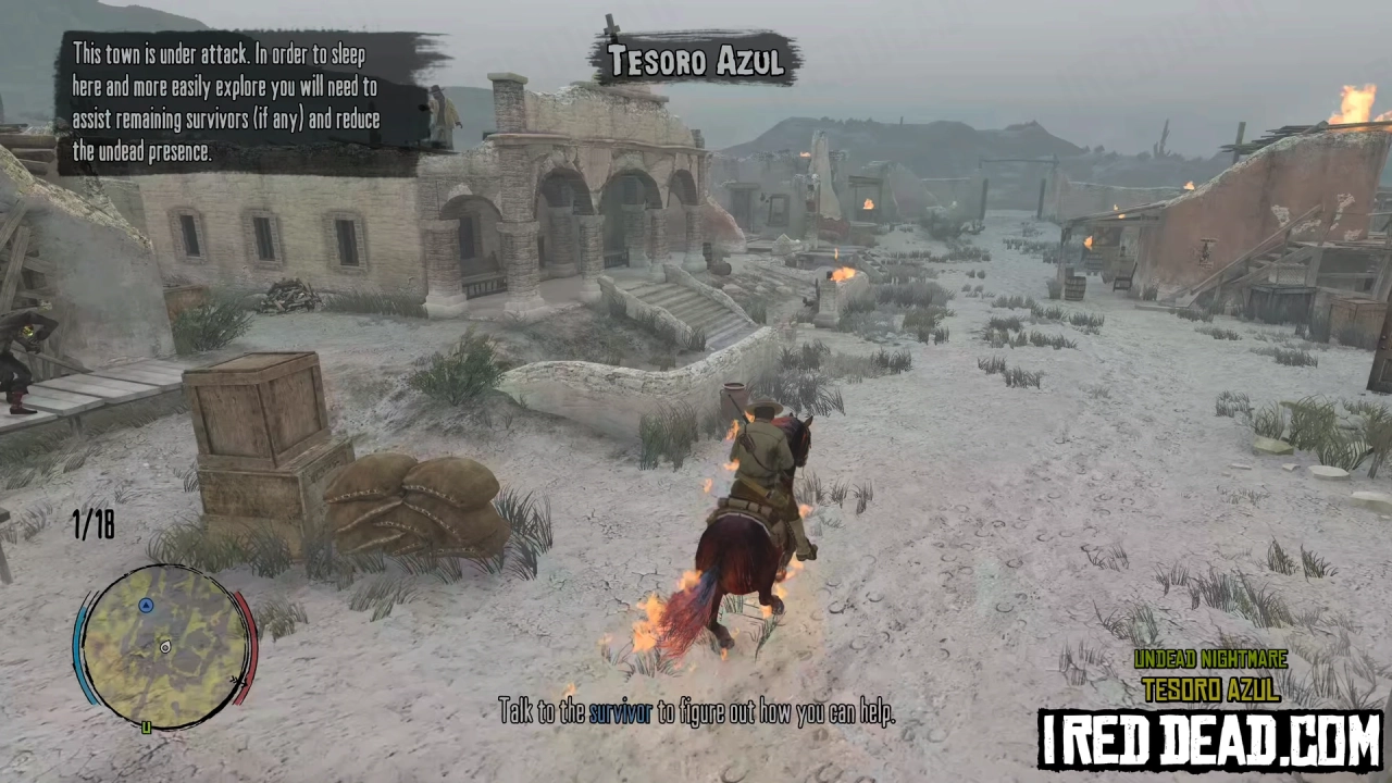 Red Dead Redemption Undead Nightmare Tesoro Azul 1