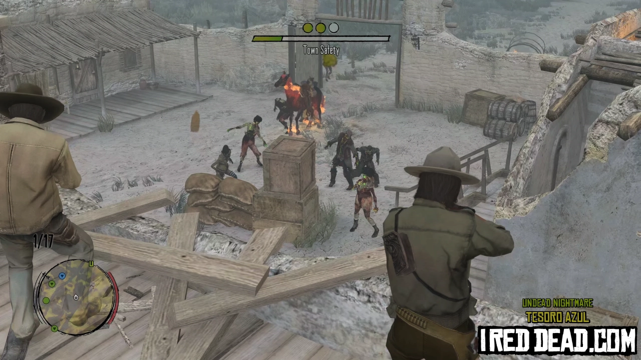 Red Dead Redemption Undead Nightmare Tesoro Azul 3