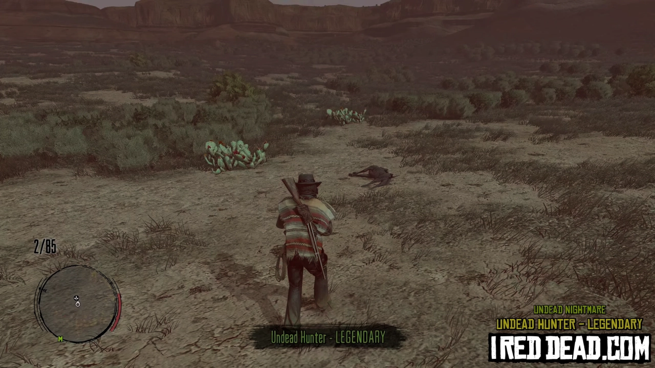 Red Dead Redemption Undead Nightmare Undead Hunter Rank 5 Legendary