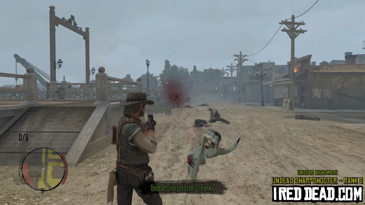 Red Dead Redemption Undead Nightmare Undead Sharpshooter Rank 2 Completed