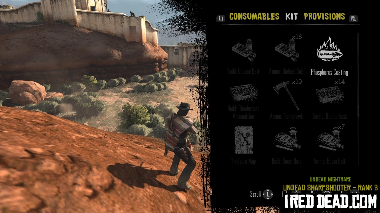 Red Dead Redemption Undead Nightmare Undead Sharpshooter Rank 3 4