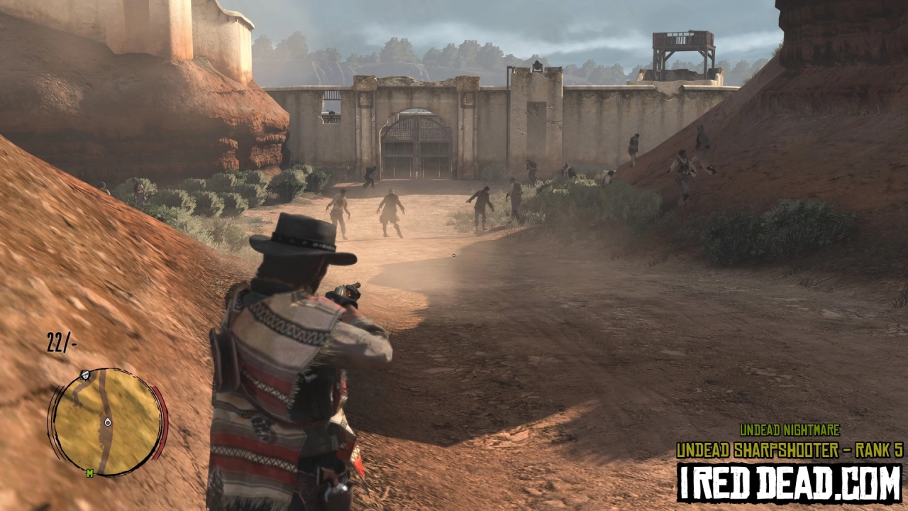 Red Dead Redemption Undead Nightmare Undead Sharpshooter Rank 5 1