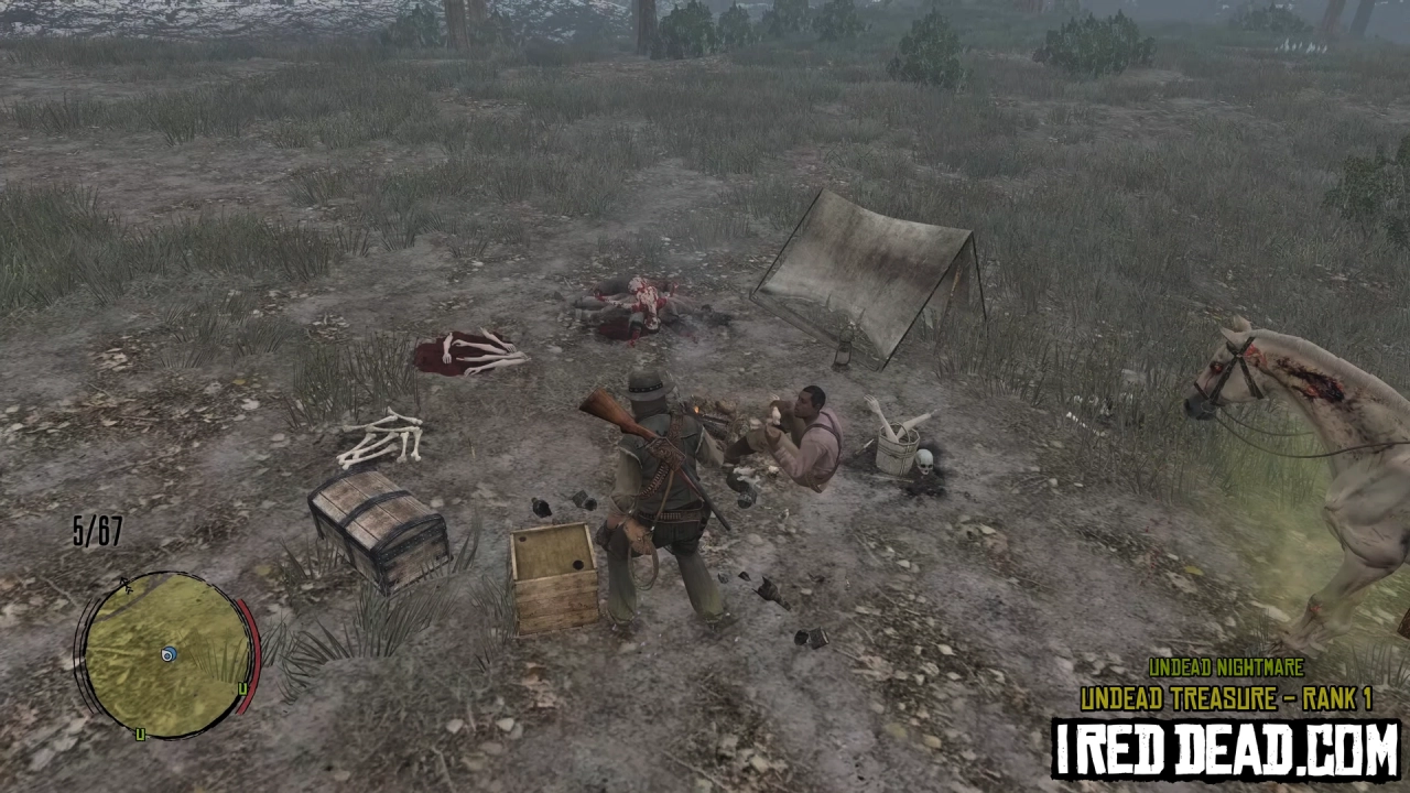 Red Dead Redemption Undead Nightmare Undead Treasure Hunter Rank 1 1