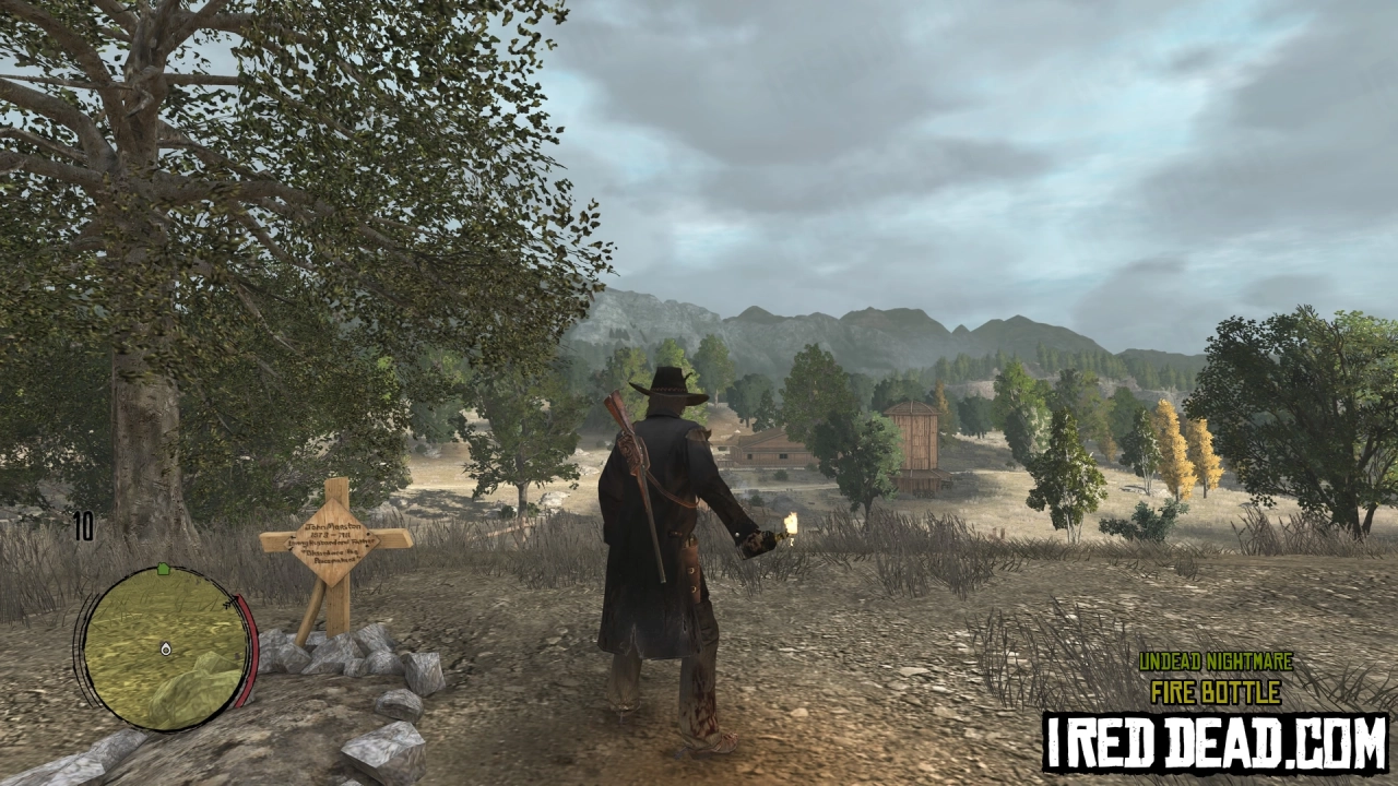 Red Dead Redemption Undead Nightmare Weapons Fire Bottle 2