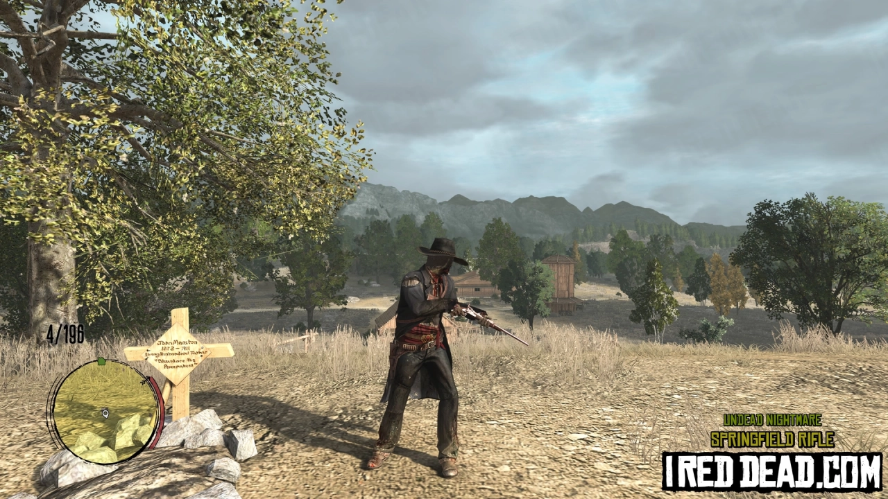 Red Dead Redemption Undead Nightmare Weapons Springfield Rifle 2