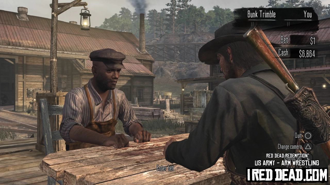 Red Dead Redemption Us Army Uniform Arm Wrestling 1