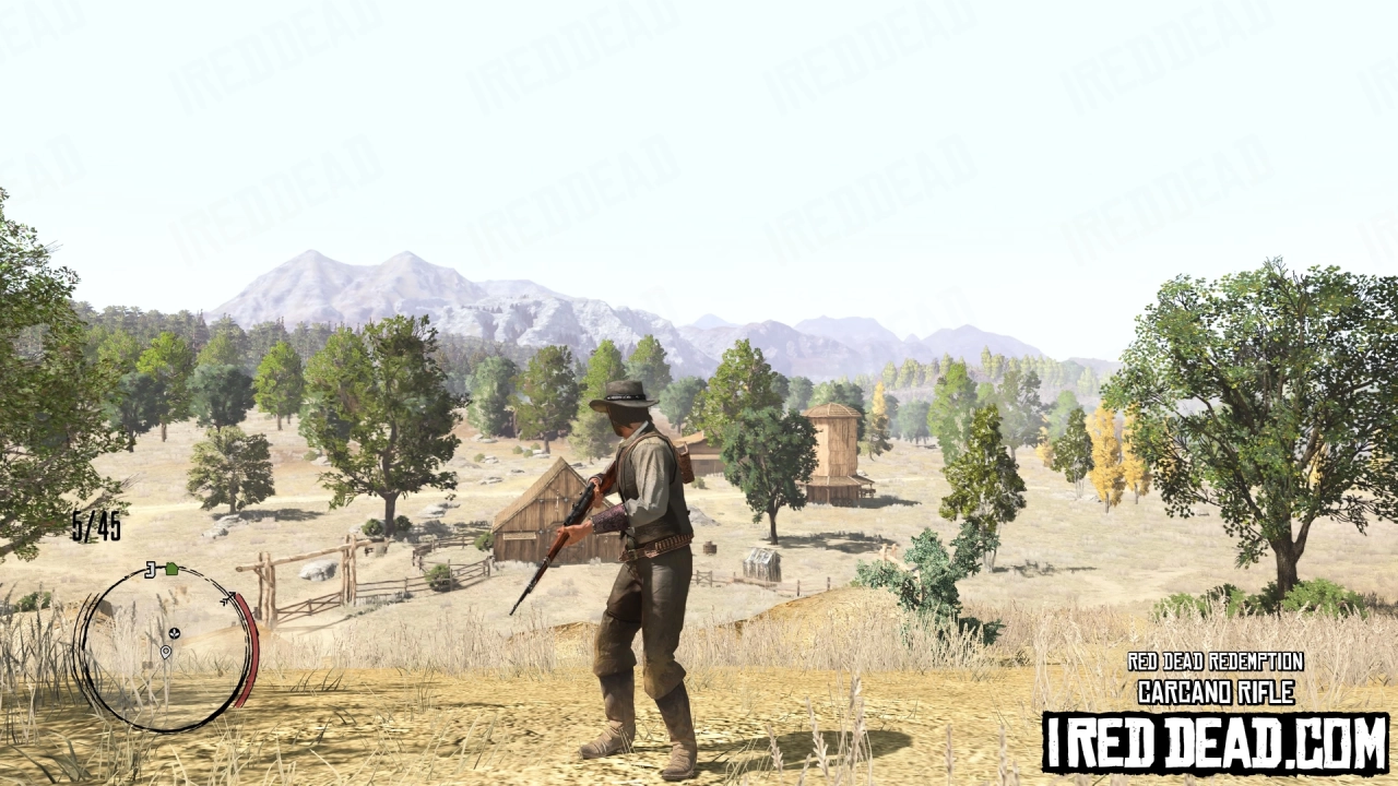 Red Dead Redemption Weapons Carcano Rifle