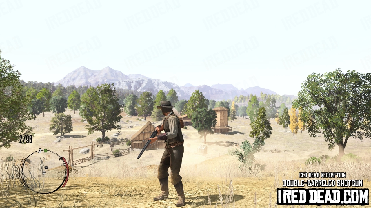 Red Dead Redemption Weapons Double Barreled Shotgun
