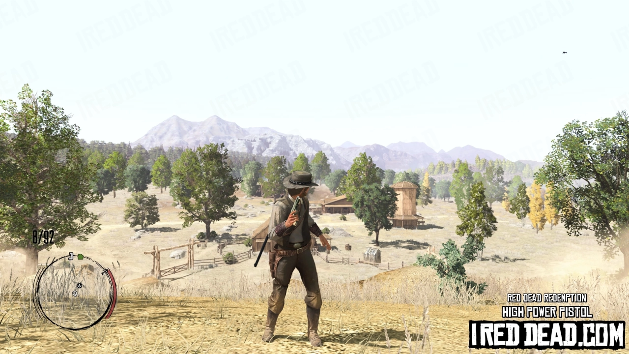 Red Dead Redemption Weapons High Power Pistol