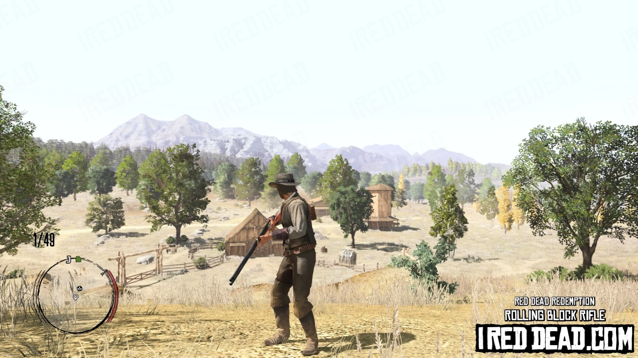 Red Dead Redemption Weapons Rolling Block Rifle