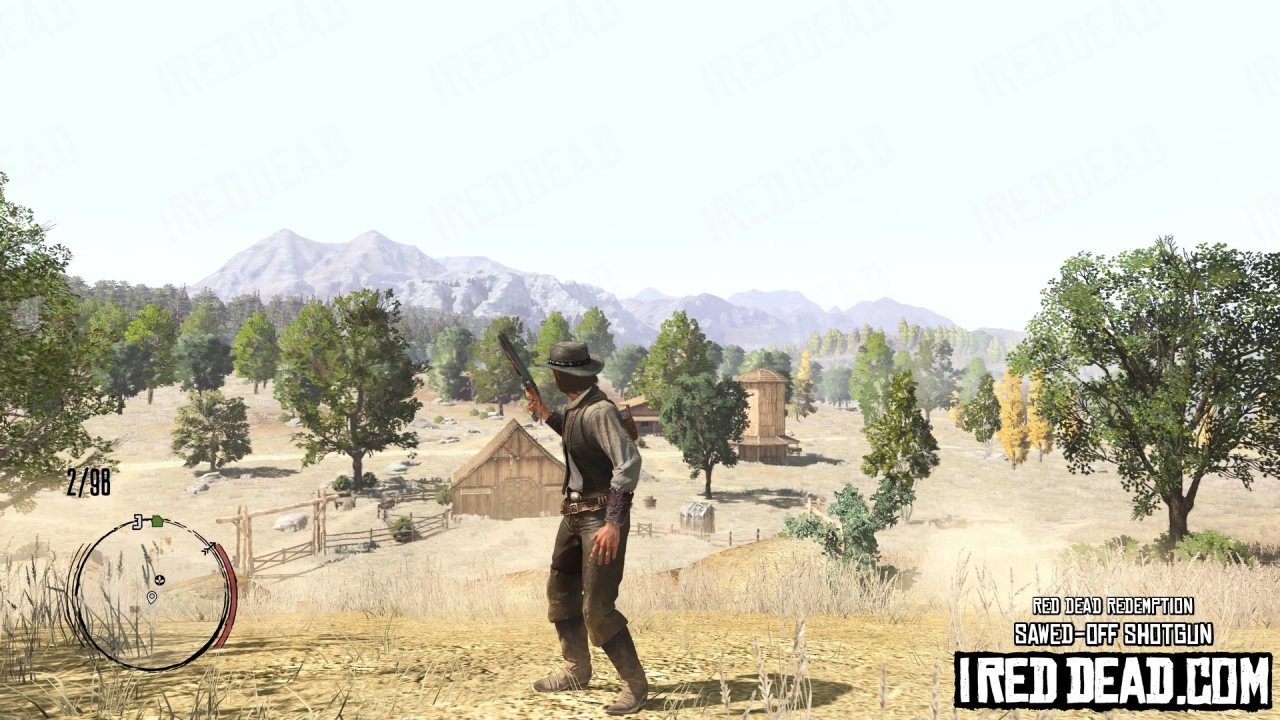 Red Dead Redemption Weapons Sawed Off Shotgun