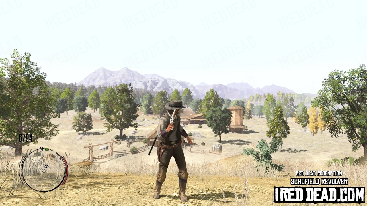 Red Dead Redemption Weapons Schofield Revolver