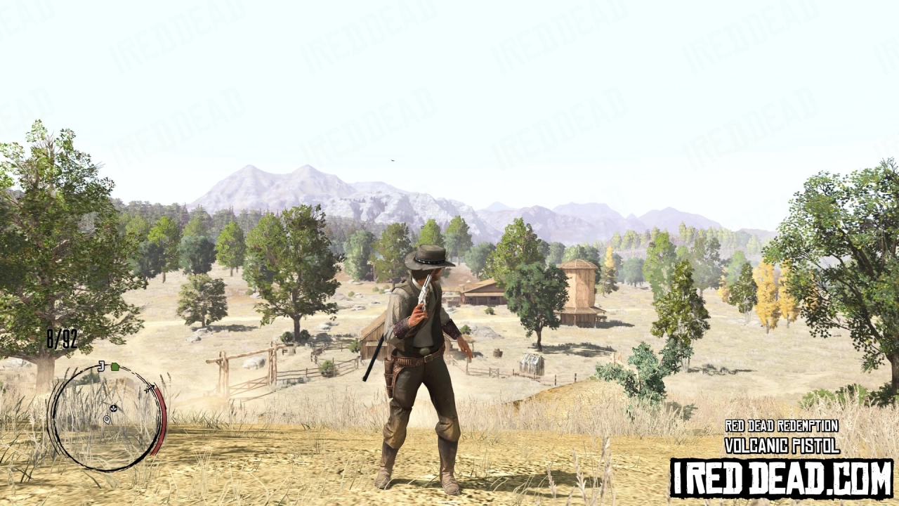 Red Dead Redemption Weapons Volcanic Pistol