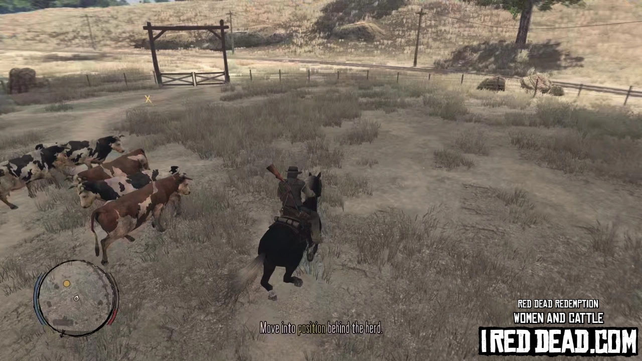 Red Dead Redemption Women And Cattle 11