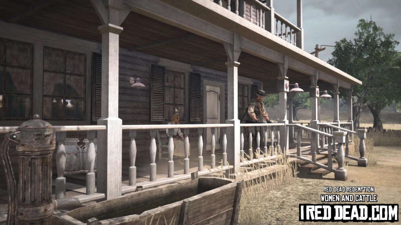 Red Dead Redemption Women And Cattle 4