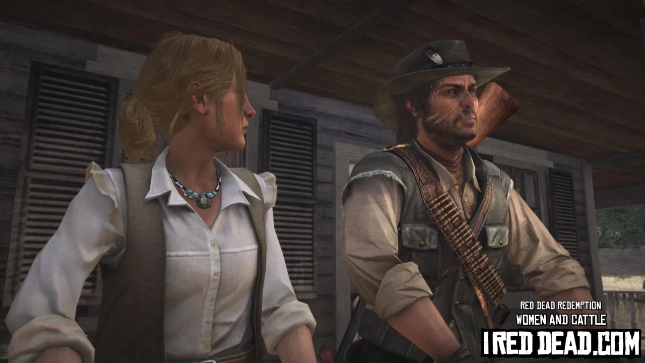 Red Dead Redemption Women And Cattle 6