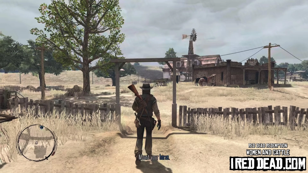 Red Dead Redemption Women And Cattle 7