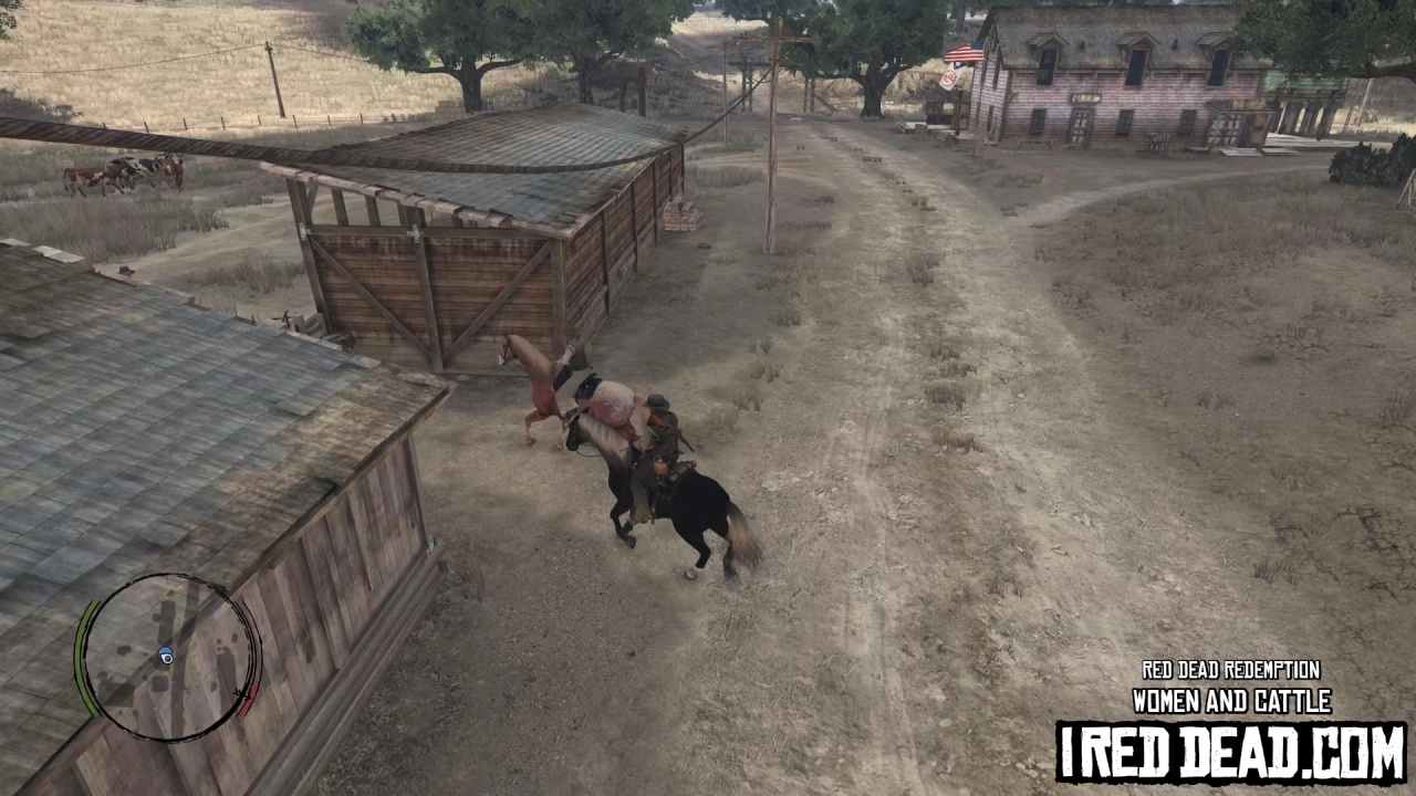 Red Dead Redemption Women And Cattle 9