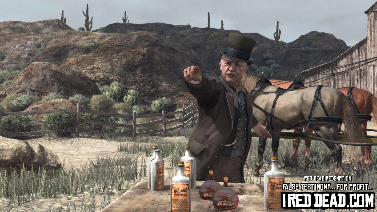 Red Dead Redemption You Shall Not Give False Testimony Except For Profit 15