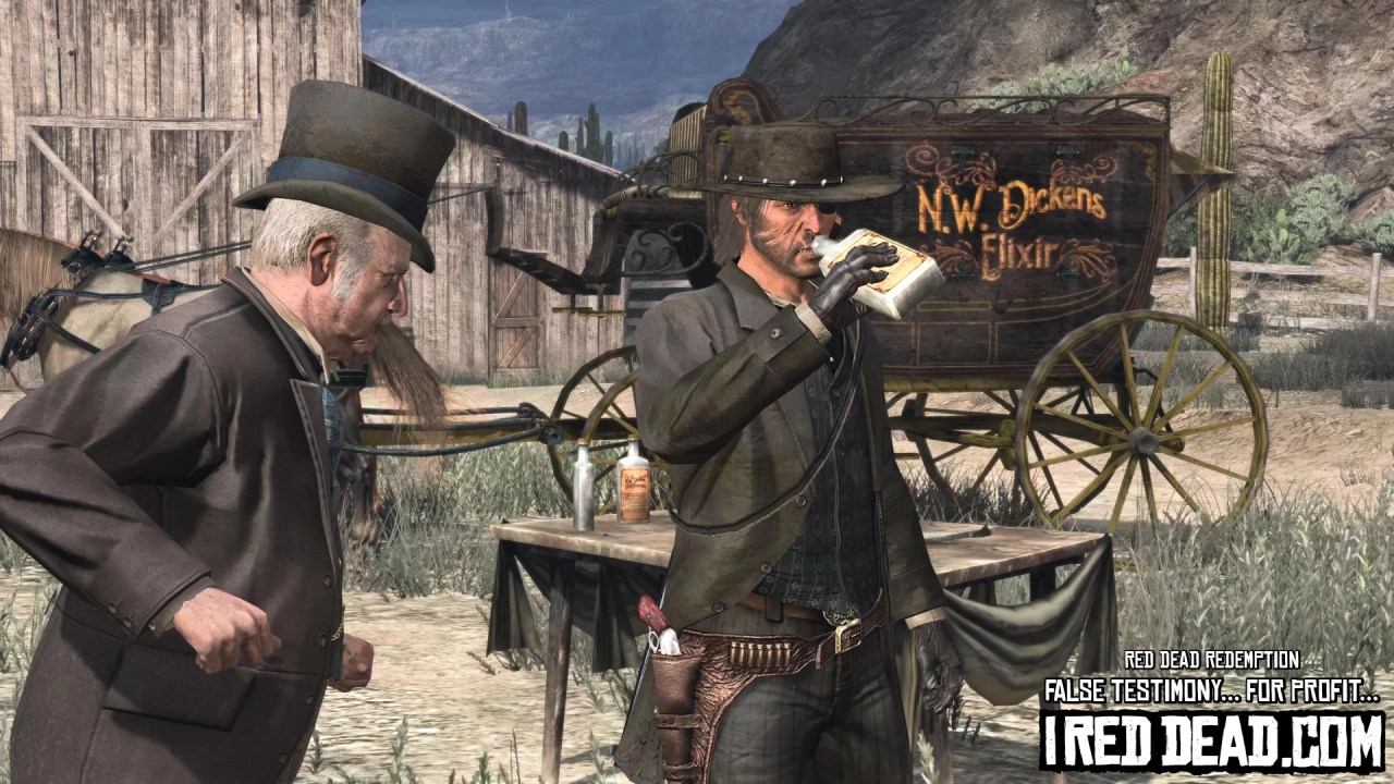 Red Dead Redemption You Shall Not Give False Testimony Except For Profit 17