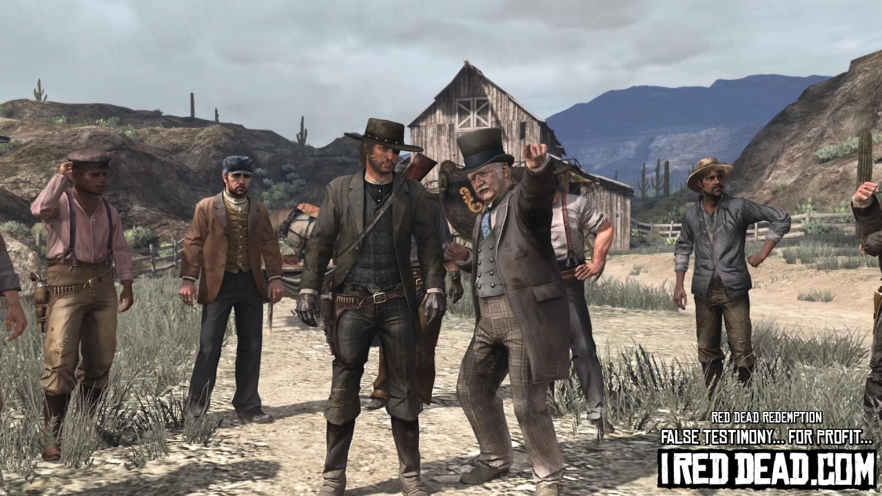 Red Dead Redemption You Shall Not Give False Testimony Except For Profit 18