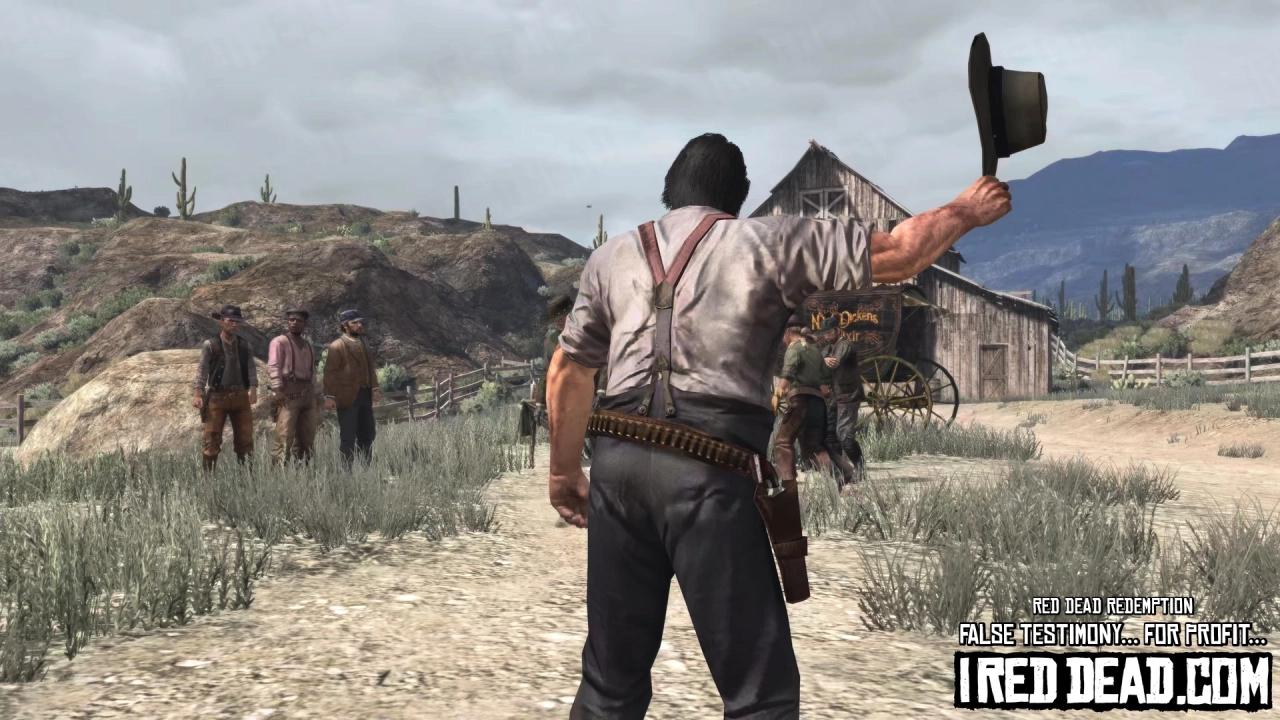 Red Dead Redemption You Shall Not Give False Testimony Except For Profit 23