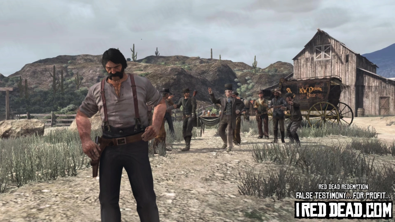 Red Dead Redemption You Shall Not Give False Testimony Except For Profit 29