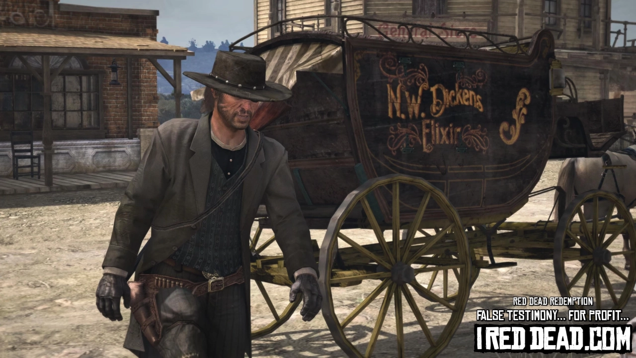 Red Dead Redemption You Shall Not Give False Testimony Except For Profit 3