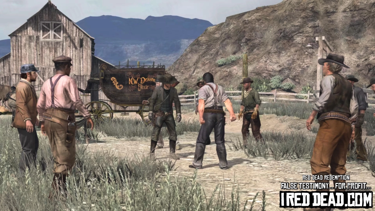 Red Dead Redemption You Shall Not Give False Testimony Except For Profit 30