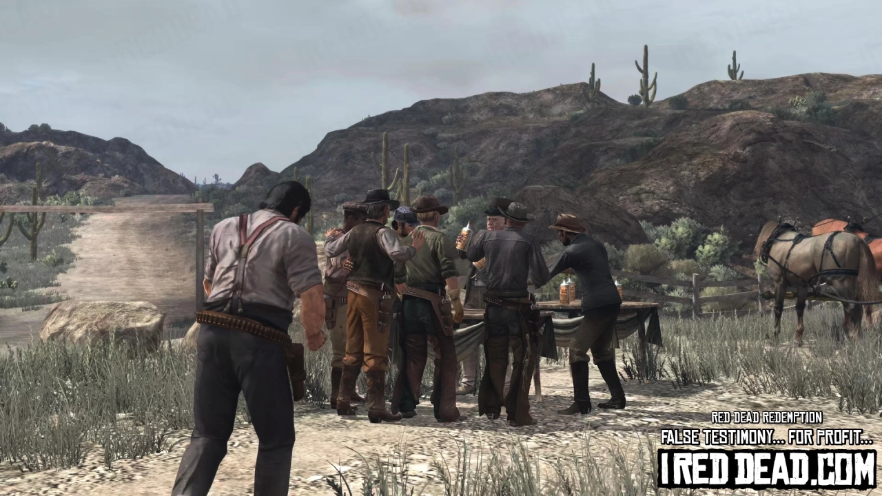 Red Dead Redemption You Shall Not Give False Testimony Except For Profit 40