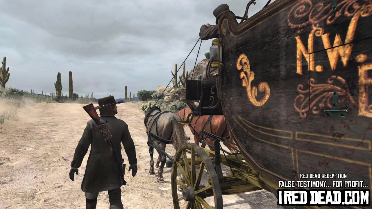 Red Dead Redemption You Shall Not Give False Testimony Except For Profit 9