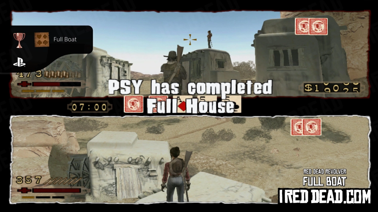 Red Dead Revolver Full Boat Full Boat Trophy Unlock
