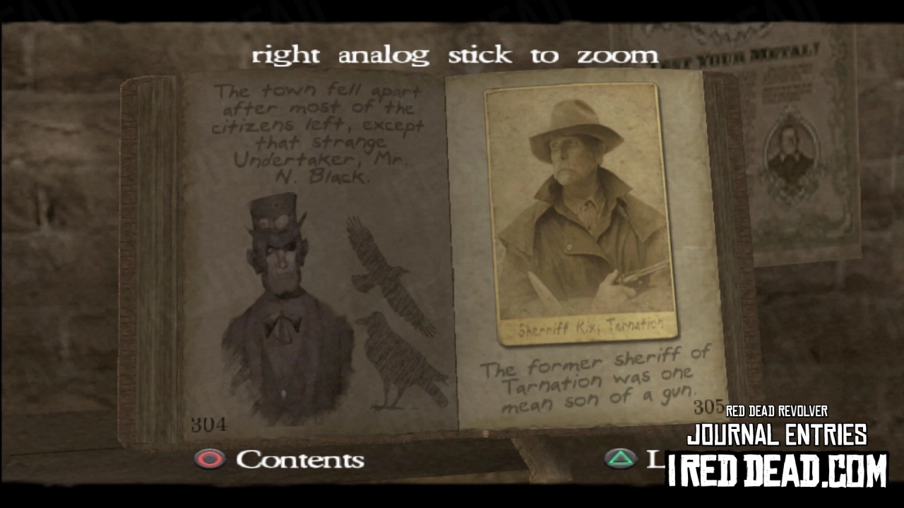 Red Dead Revolver Journal Entry 153 - Tarnation 2