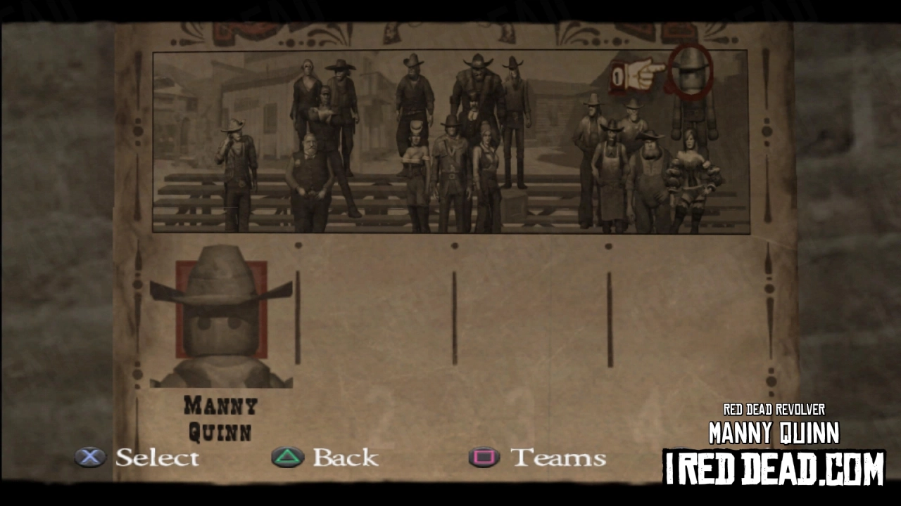Red Dead Revolver Manny Quinn Unlock