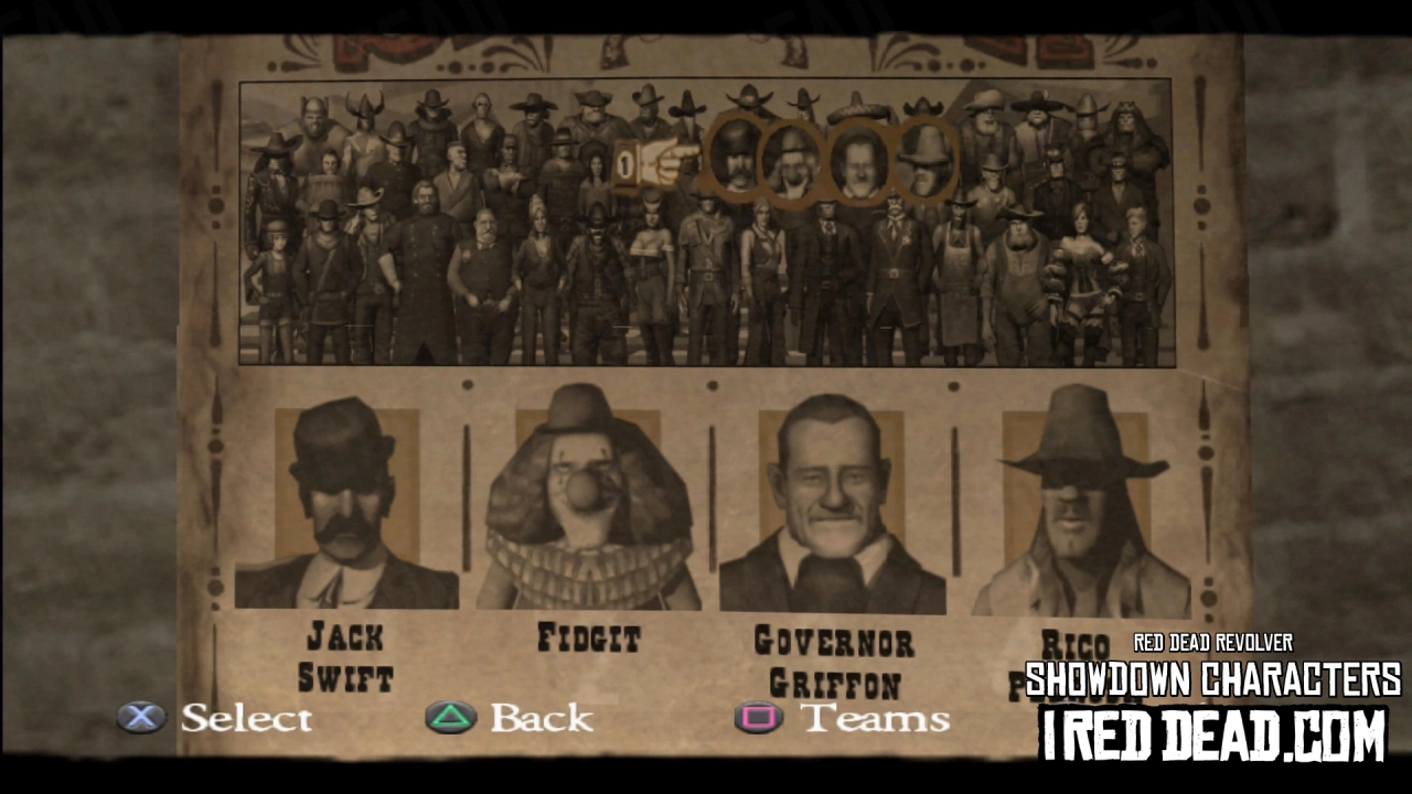 Red Dead Revolver Showdown Characters 7