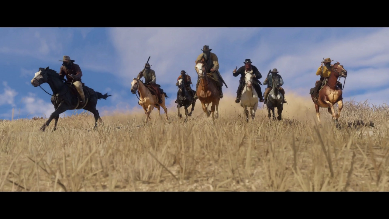 Riding out with the posse