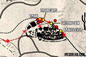 The Great Mexican Train Robbery Map