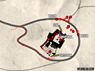 Red Dead Redemption - The Assault on Fort Mercer - Story Mission Guide