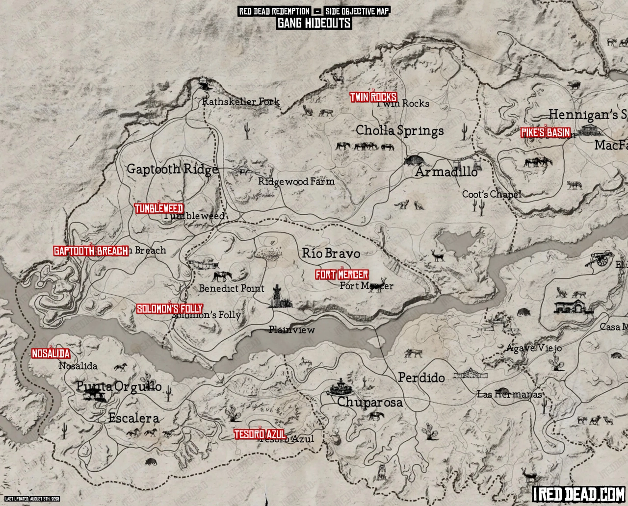 Gang Hideouts