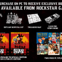 RDR2 PC Pre-Purchase Bonuses